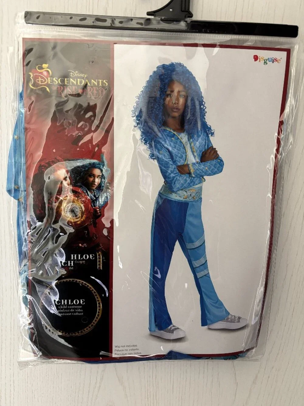 Descendants Chloe Halloween Costume 10/12 Jumpsuit Disney Kids Girls
